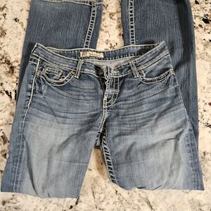 BKE Light Blue Straight Leg Jeans
